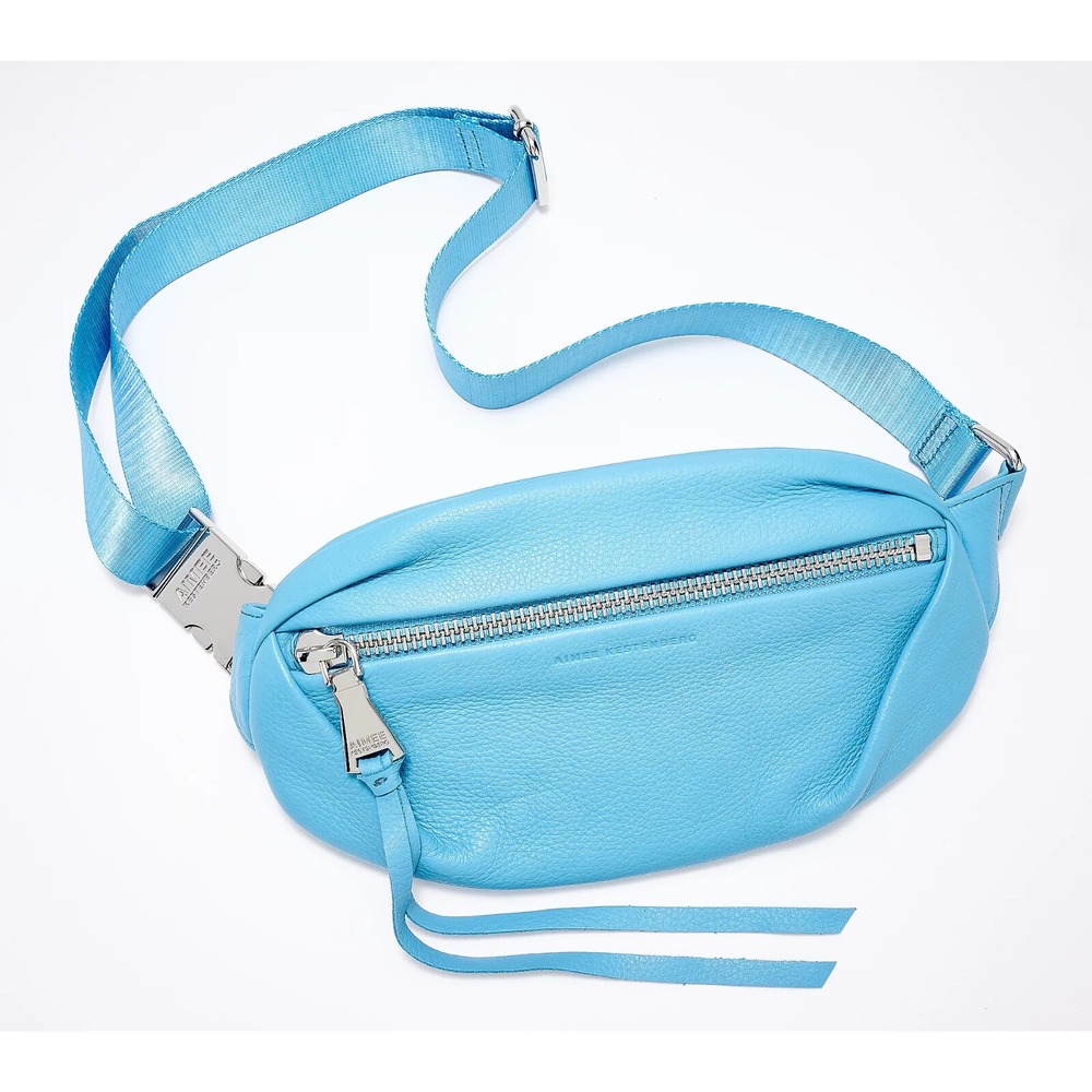Aimee Kestenberg Leather Convertible Milan Belt Bag Ice Breaker A614302